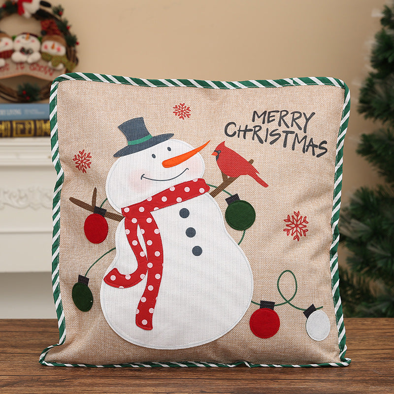 Decorative Items Santa Claus Pillowcase