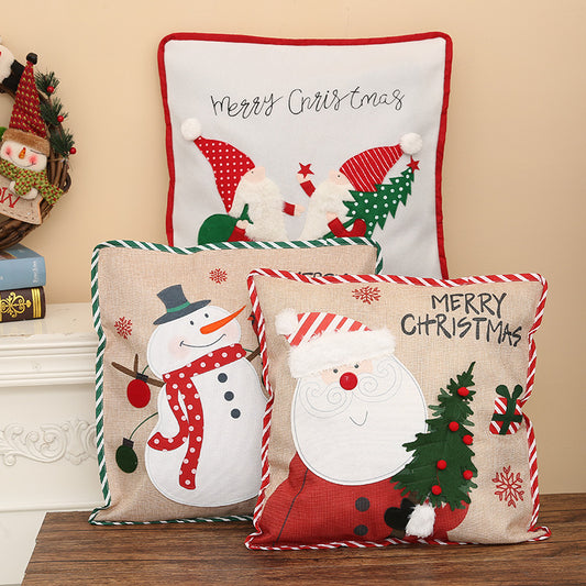 Decorative Items Santa Claus Pillowcase