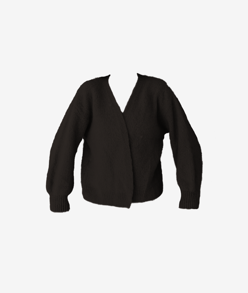 Alpakamix Strickjacke