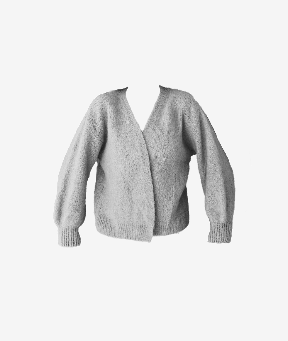 Alpakamix Strickjacke