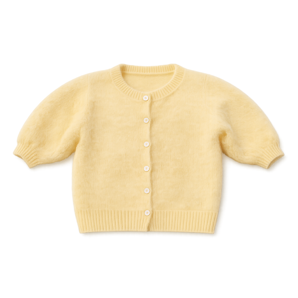 cloud blush cardigan