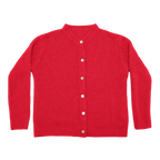 Alpaka-Strickjacke