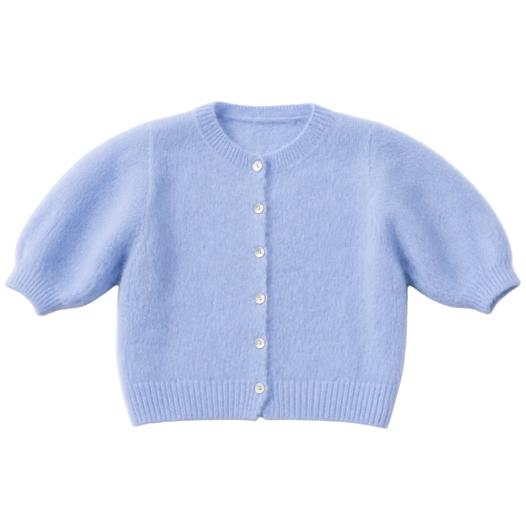 cloud blush cardigan