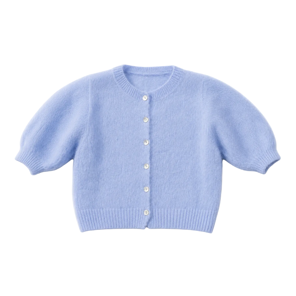 cloud blush cardigan
