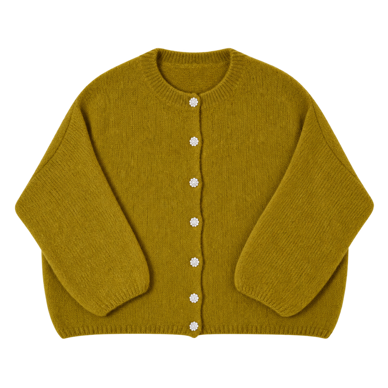 kidmohair knopf pulli