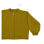 Flauschige Jacke im Bomberstyle