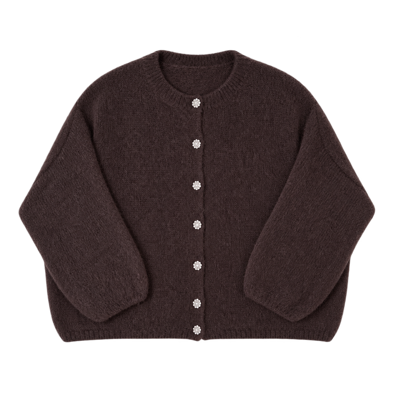 kidmohair knopf pulli