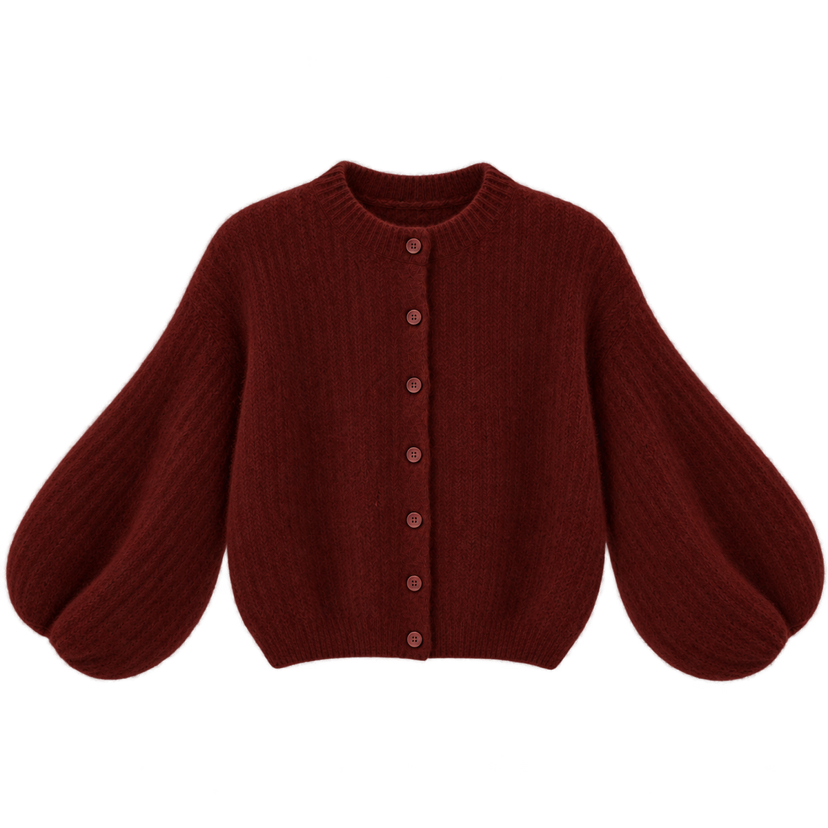 Kid Mohair Strickjacke
