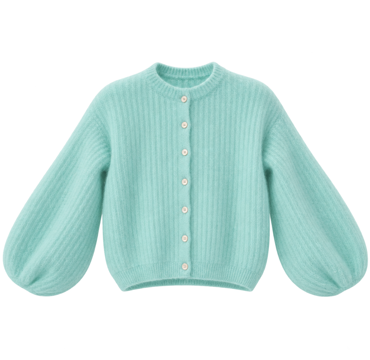 Kid Mohair Strickjacke