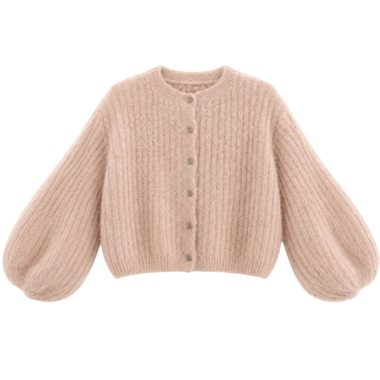 Kid Mohair Strickjacke