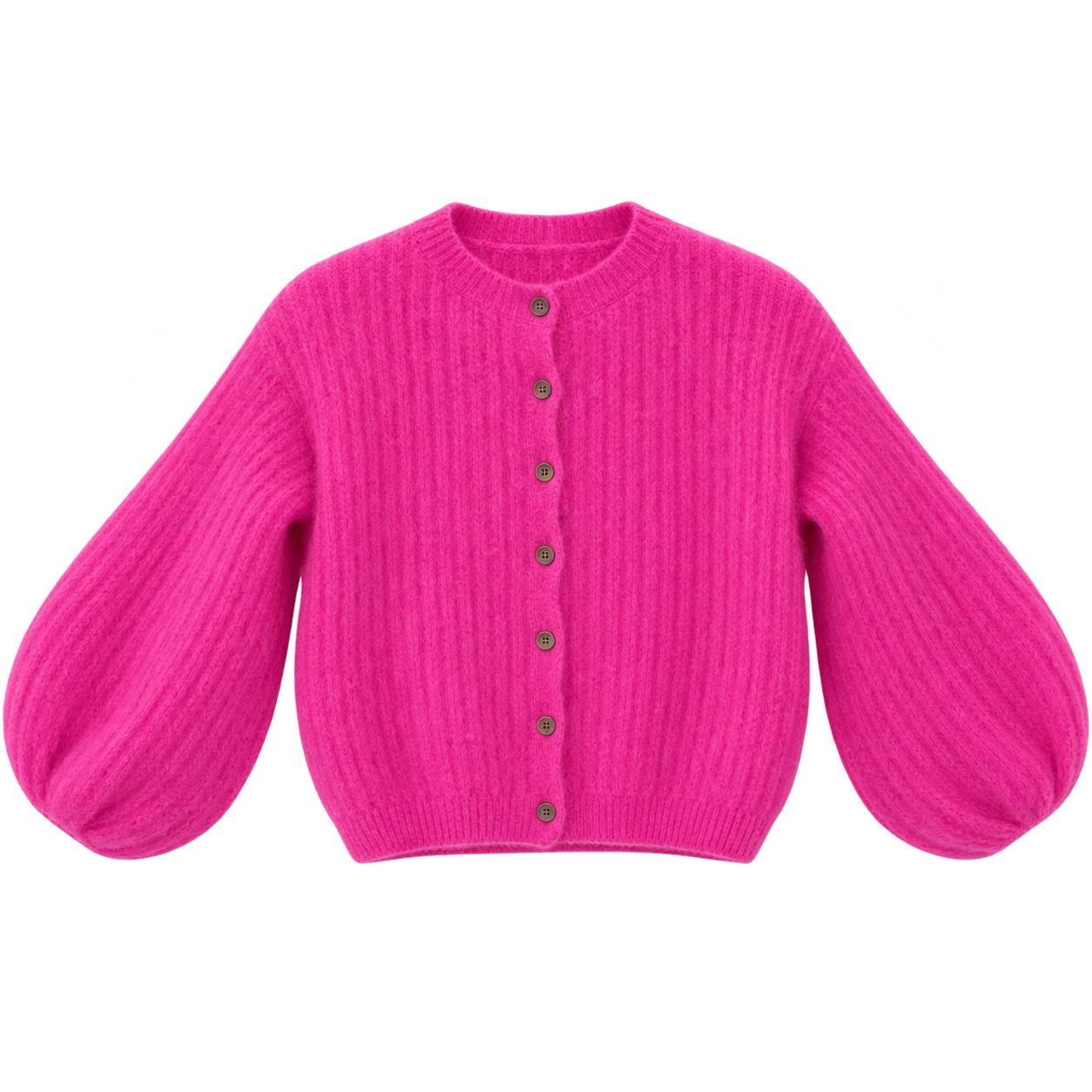 Kid Mohair Strickjacke