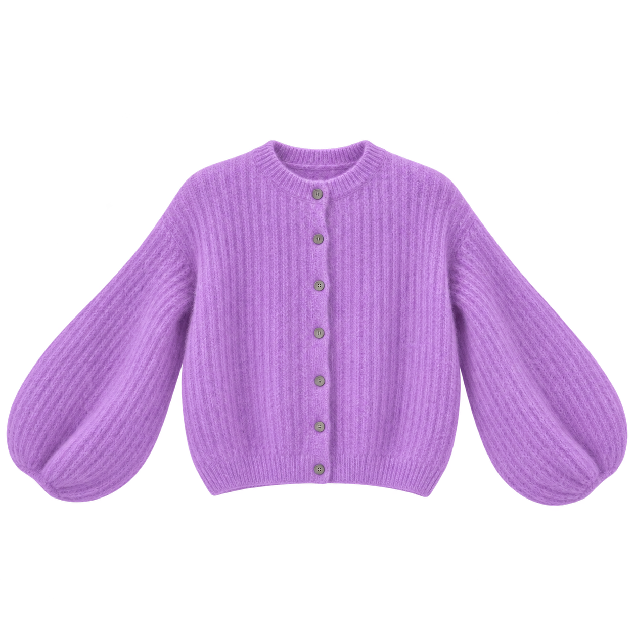 Kid Mohair Strickjacke