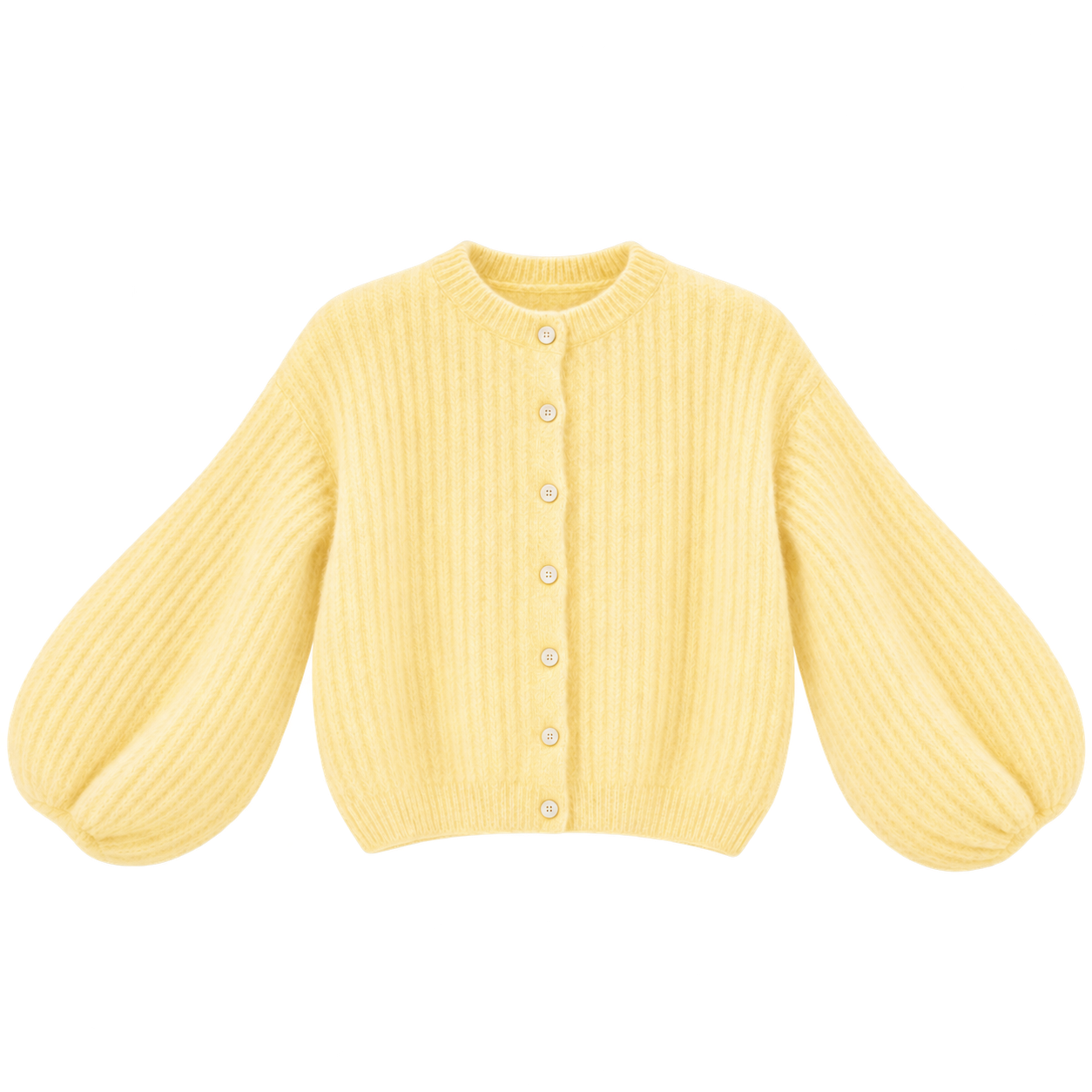 Kid Mohair Strickjacke