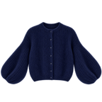 Kid Mohair Strickjacke