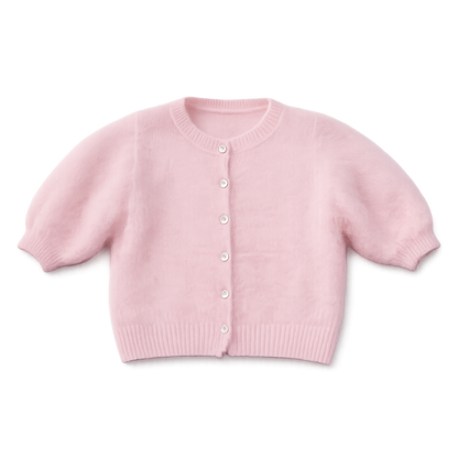 cloud blush cardigan