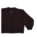 Flauschige Jacke im Bomberstyle