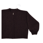 Flauschige Jacke im Bomberstyle