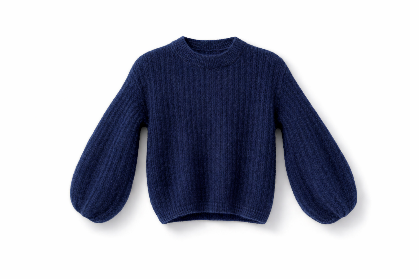 Kid Mohair Pullover mit Ballonärmeln