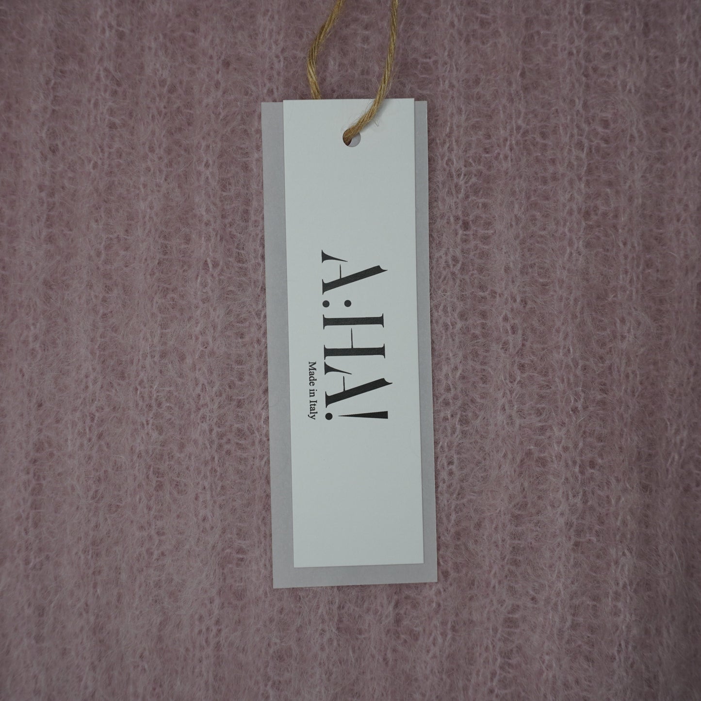 Kid Mohair Strickjacke mit Ballonärmeln