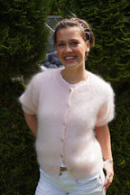 cloud blush cardigan