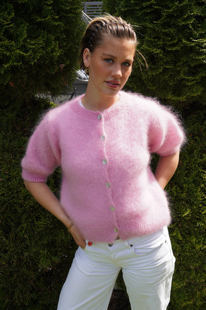 cloud blush cardigan