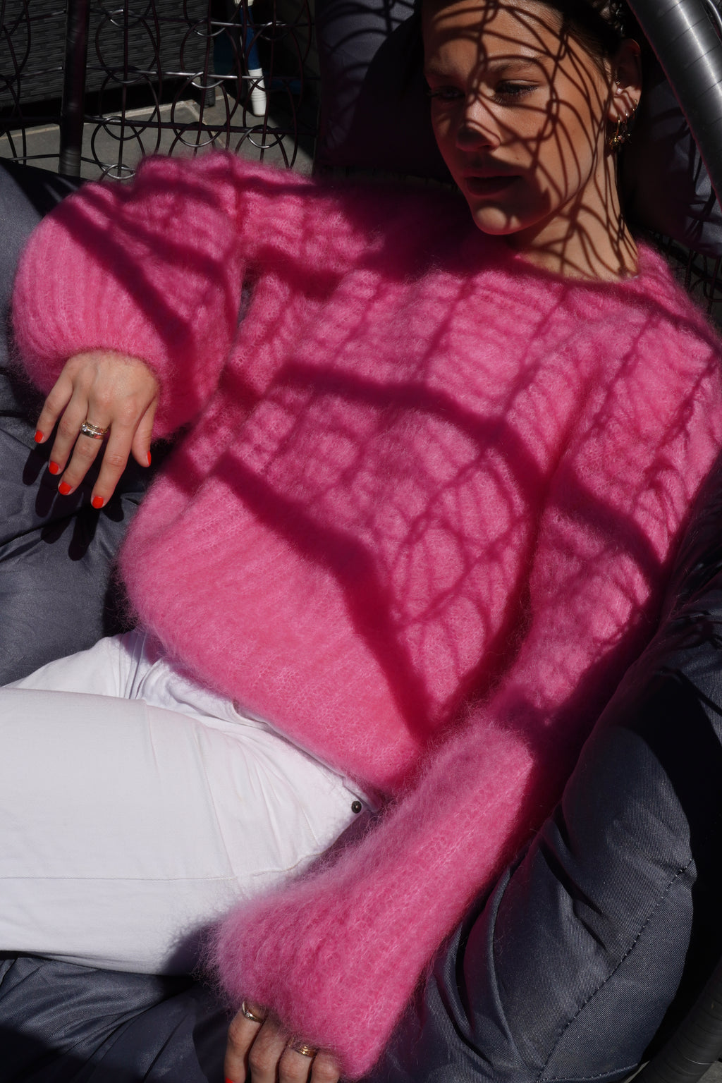 Kid Mohair Pullover
