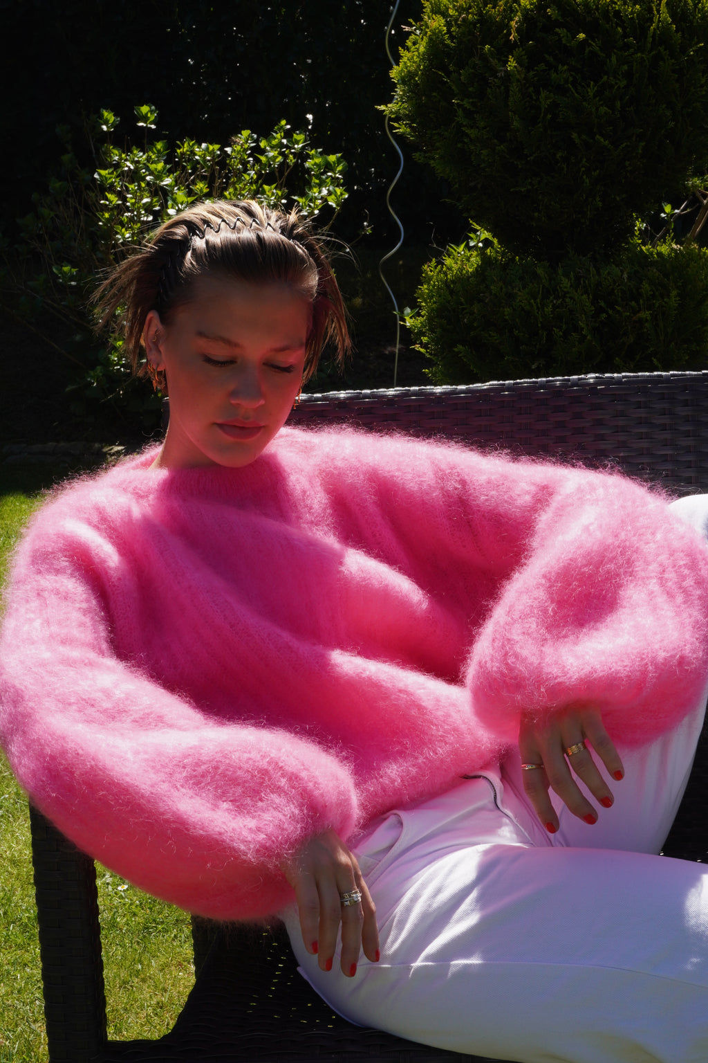 Kid Mohair Pullover