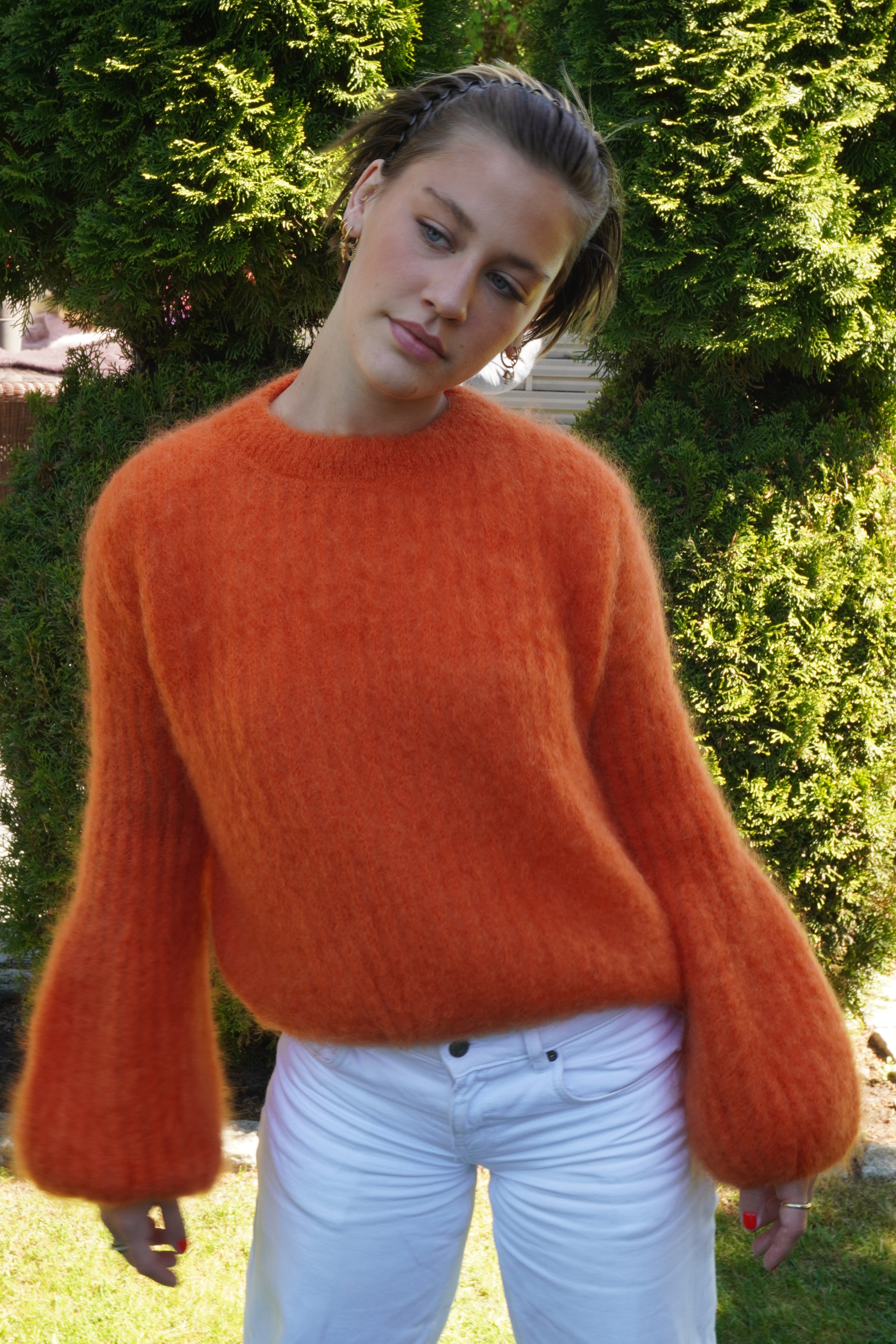 Kid Mohair Pullover