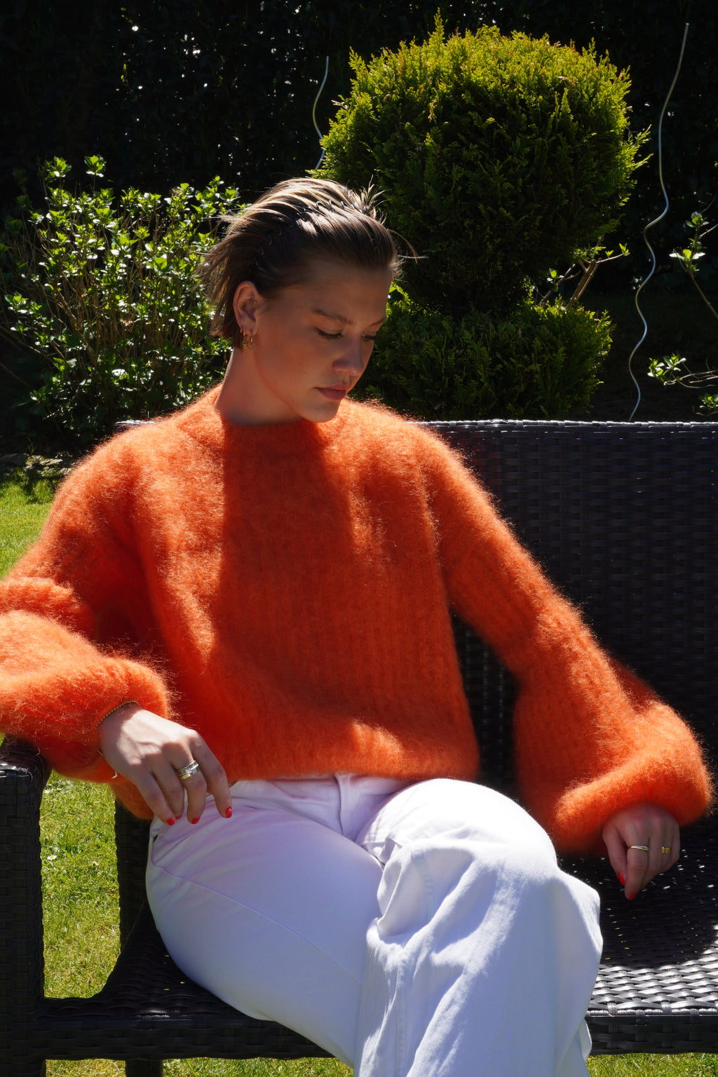 Kid Mohair Pullover