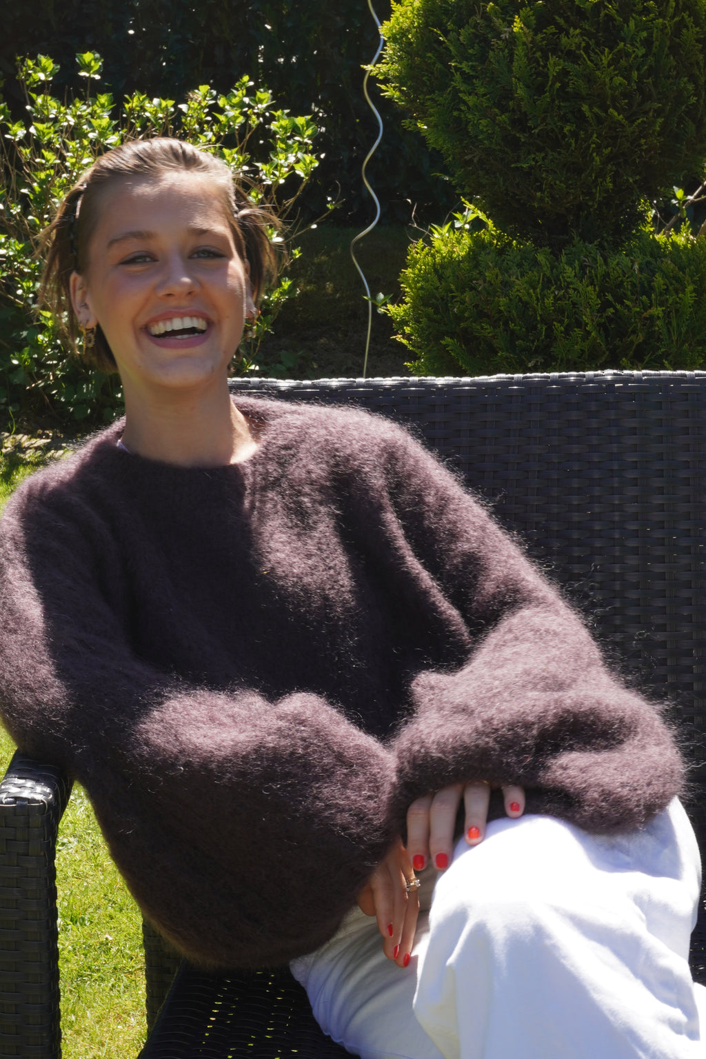 Kid Mohair Pullover