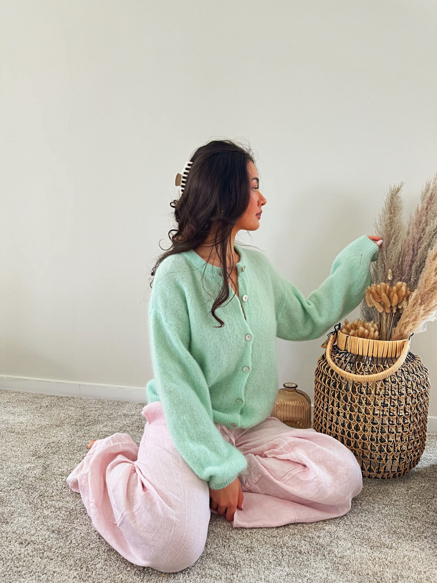 Cardigan Mint Cream