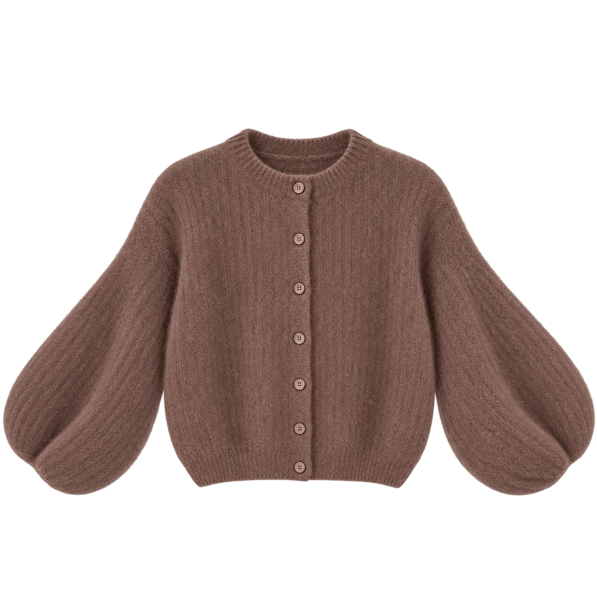 Kid Mohair Strickjacke