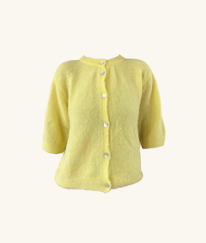 Cardigan - Sugar Pearl