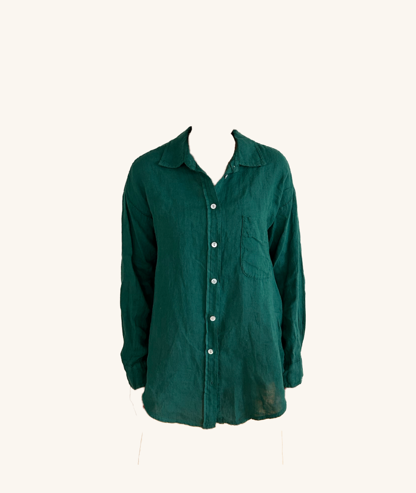 Leinen-T-Shirt