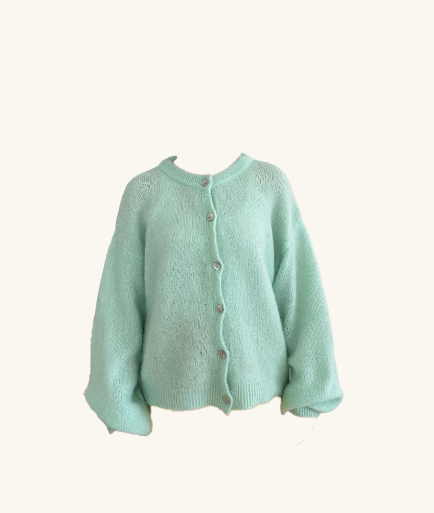 Cardigan Mint Cream