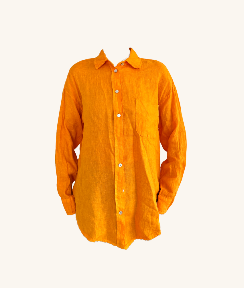 Leinen-T-Shirt