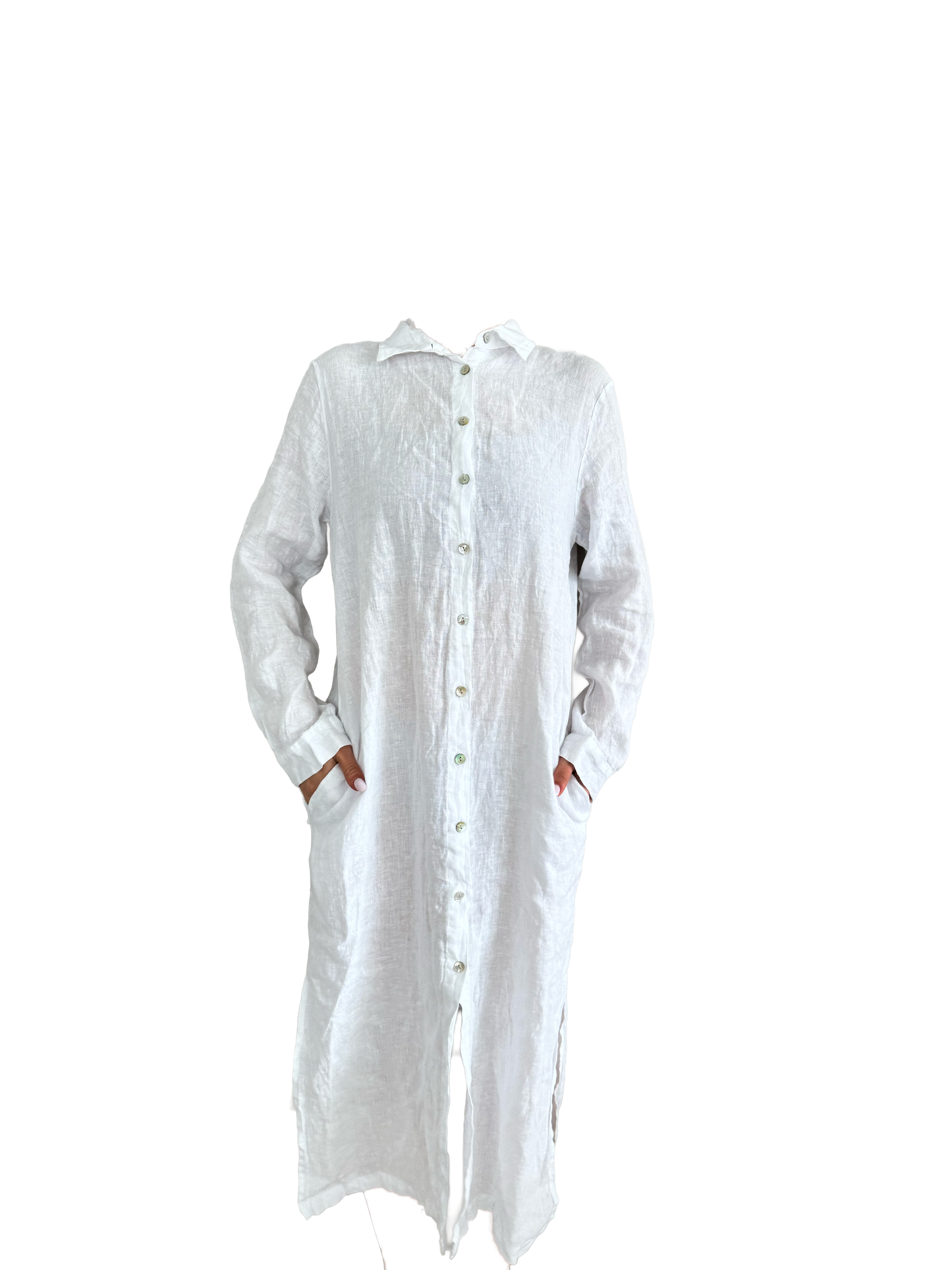 Kleid aus reinem Leine