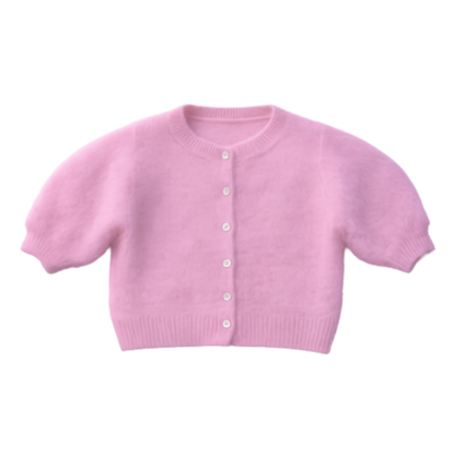 cloud blush cardigan
