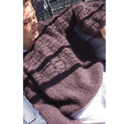 Kid Mohair Pullover mit Ballonärmeln