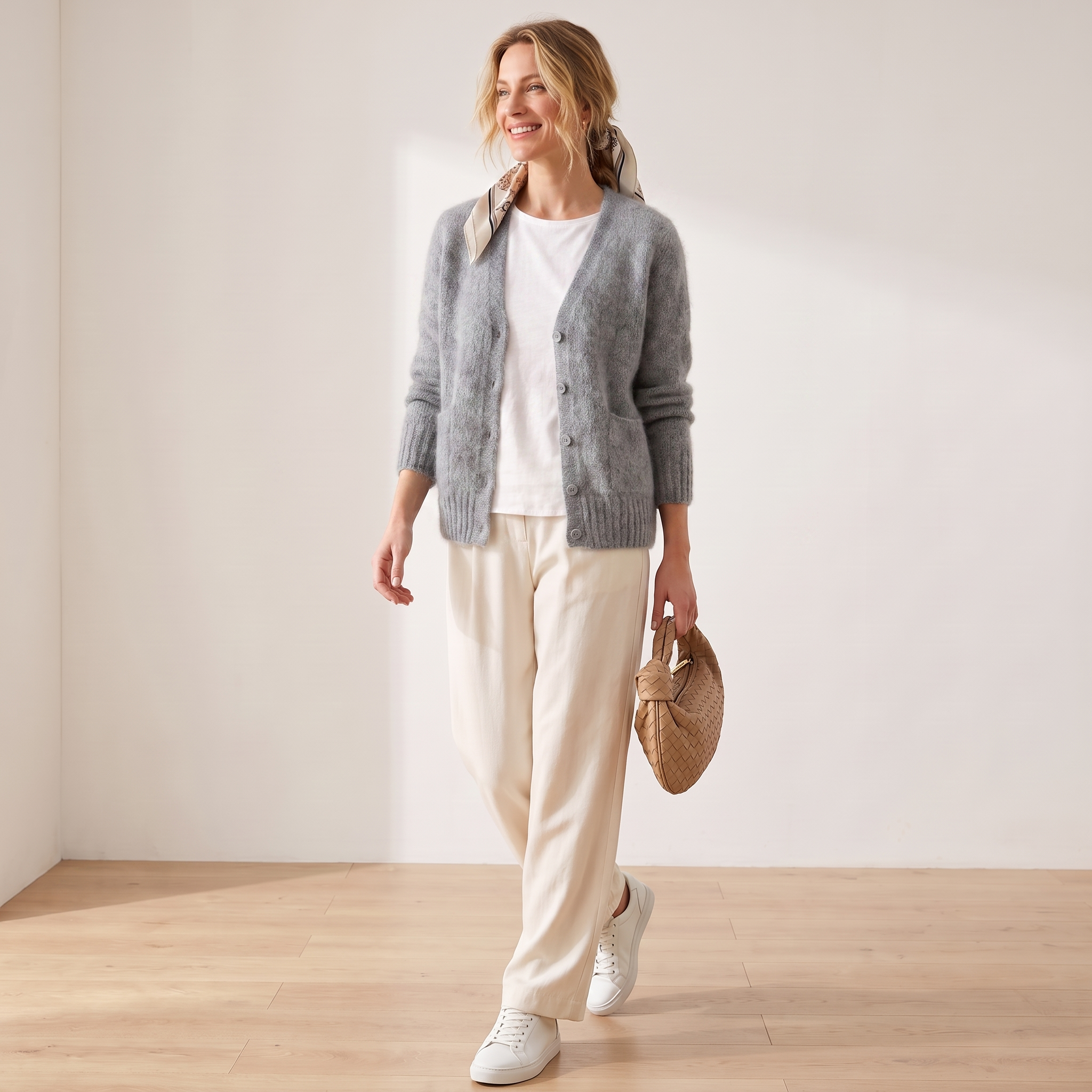 V-Neck Cardigan