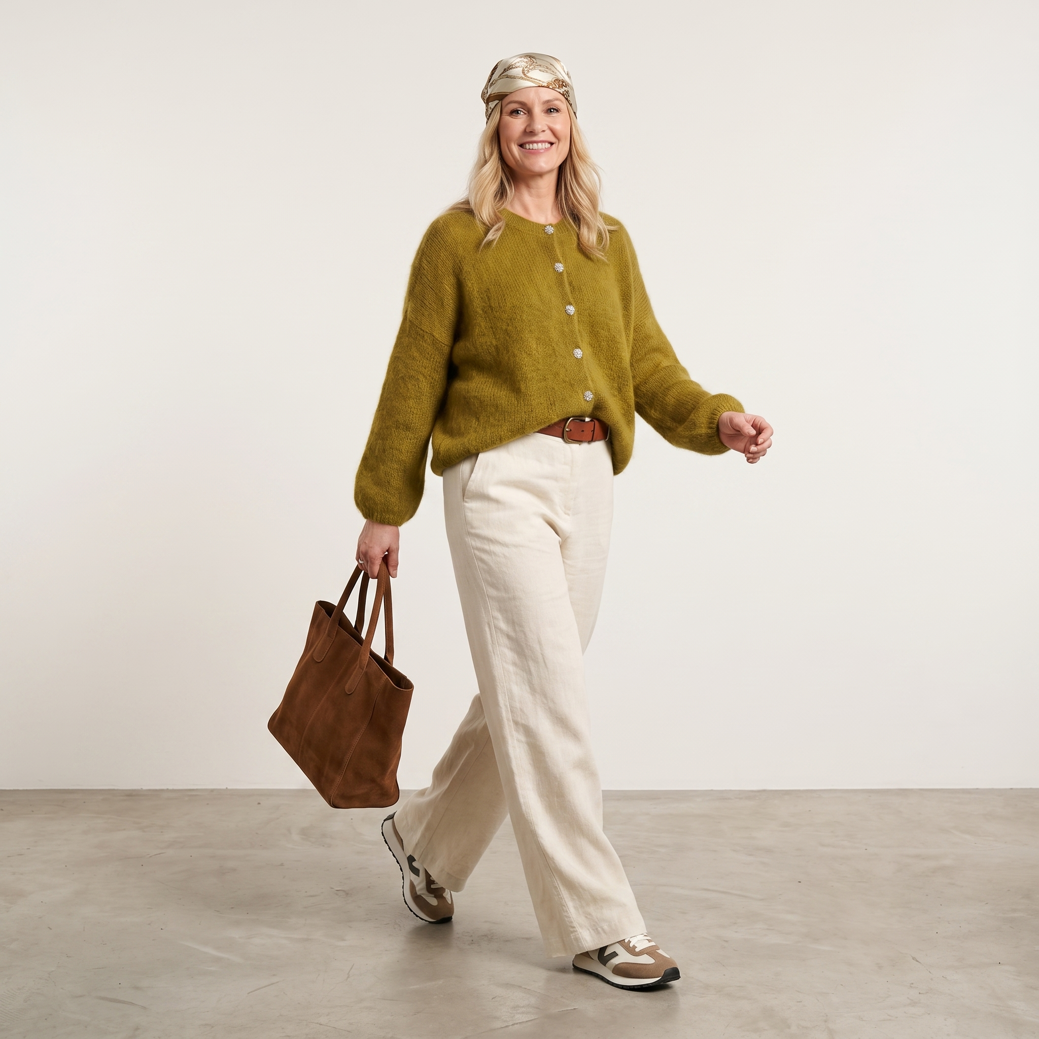 Signature Button Cardigan