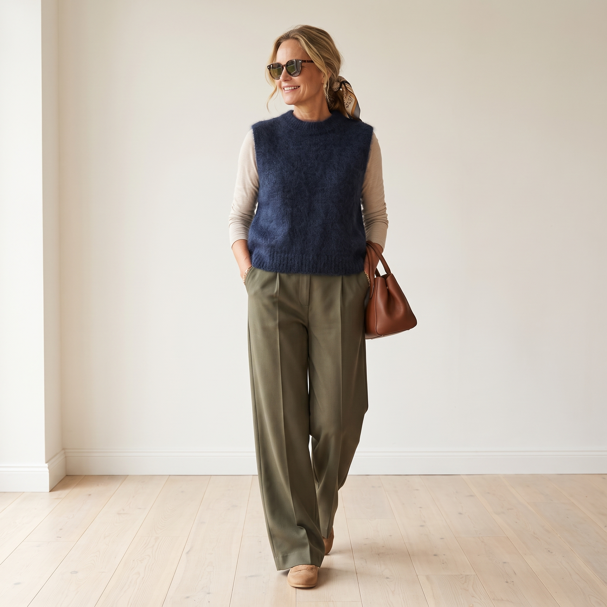Kid-Mohair Pullunder
